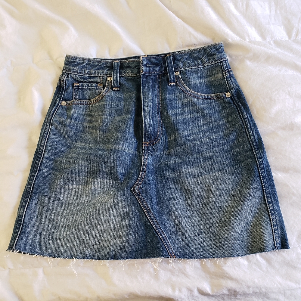 Abercrombie Jean Skirt